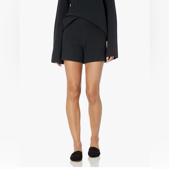 The Drop Pants - The Drop Faith Knit Shorts Black
